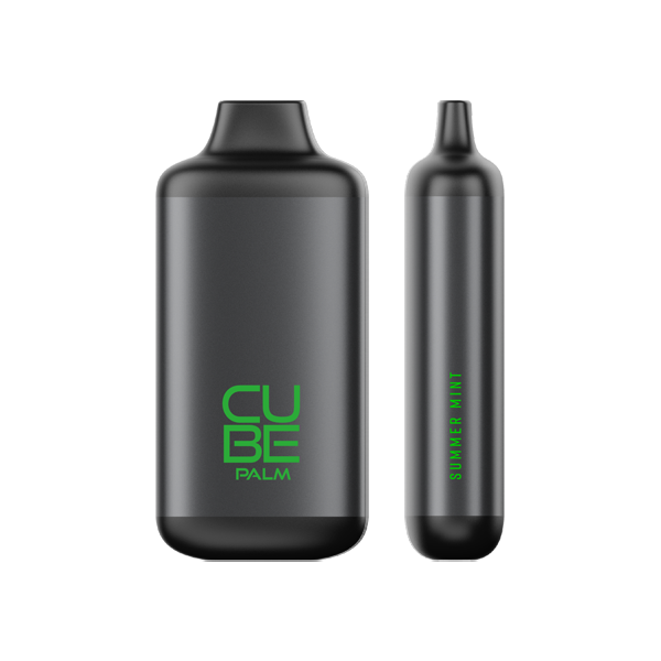 CUBE PALM 5000 Puffs Disposable Vape 15mL Best Flavor Summer Mint