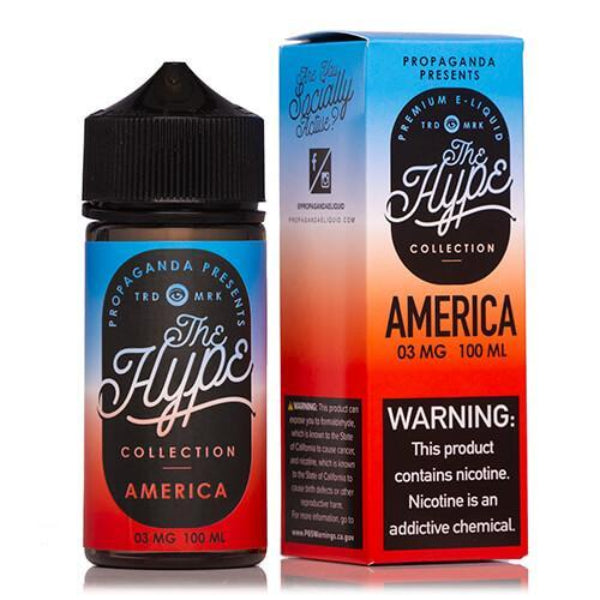 Best Deal Hype E-Liquid Vape Juice by Propaganda 100mL - America
