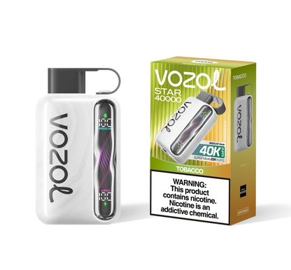 Best Deal Vozol Star 40k Puffs Disposable Vape 10 Pack - Tobacco