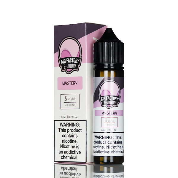 Air Factory Mystery Salt Nic 30ml mystery nicotine salt e-liquid 18mg 36mg pod system low-wattage device