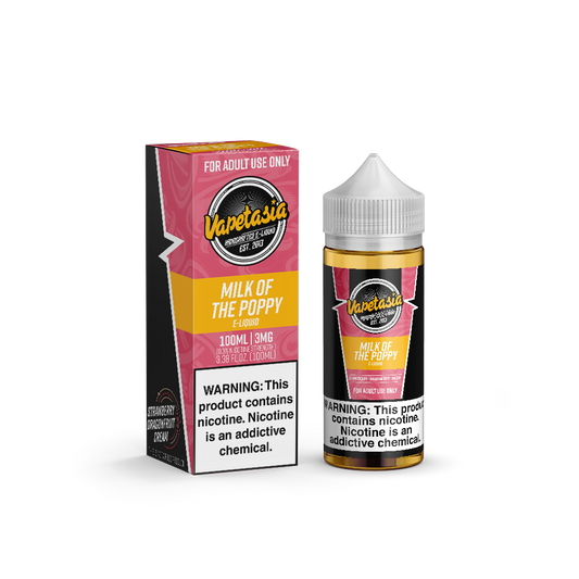 Vapetasia Iced 100ML Vape Juice Best Flavor Milk Of The Poppy