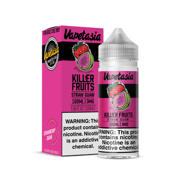 Vapetasia Killer Fruit TFN 100 mL Best Flavor Killer Fruits  Straw Guaw