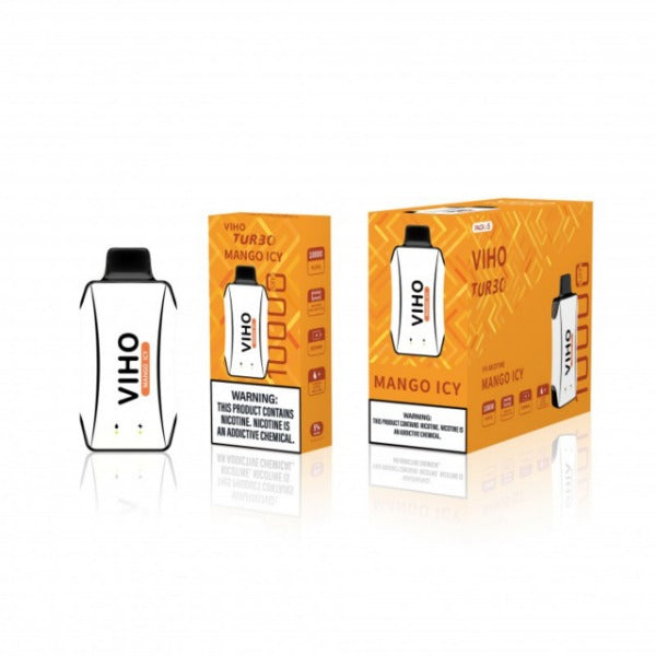 Best Deal VIHO TURBO 10000 Puffs Disposable Vape 18mL - Mango Icy