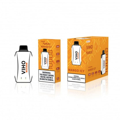 Best Deal VIHO TURBO 10000 Puffs Disposable Vape 18mL - Mango Icy