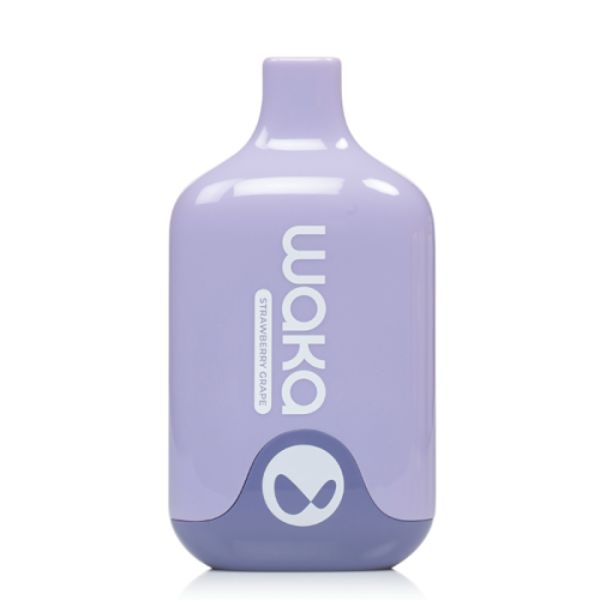 Waka Smash 6000 Puffs Single Disposable Vape 12mL by RELX Best Flavor Strawberry Grape