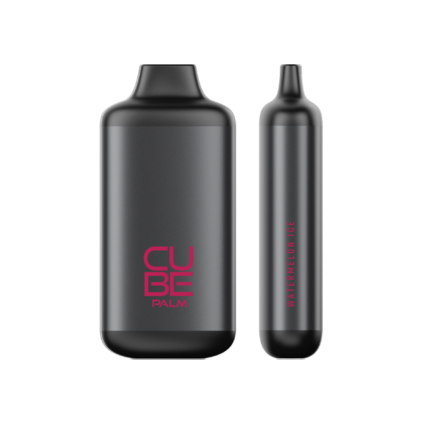 CUBE PALM 5000 Puffs Disposable Vape 15mL Best Flavor Watermelon Ice
