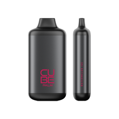 CUBE PALM 5000 Puffs Disposable Vape 15mL Best Flavor Watermelon Ice